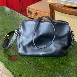 Fossil leather purse